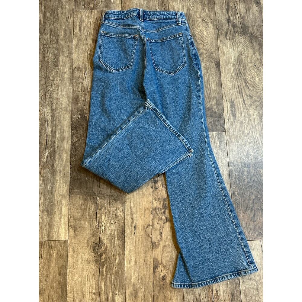 Abercrombie & Fitch The Vintage Flare High Rise Jeans w/ Split Hem Size 26 Short - Picture 6 of 8